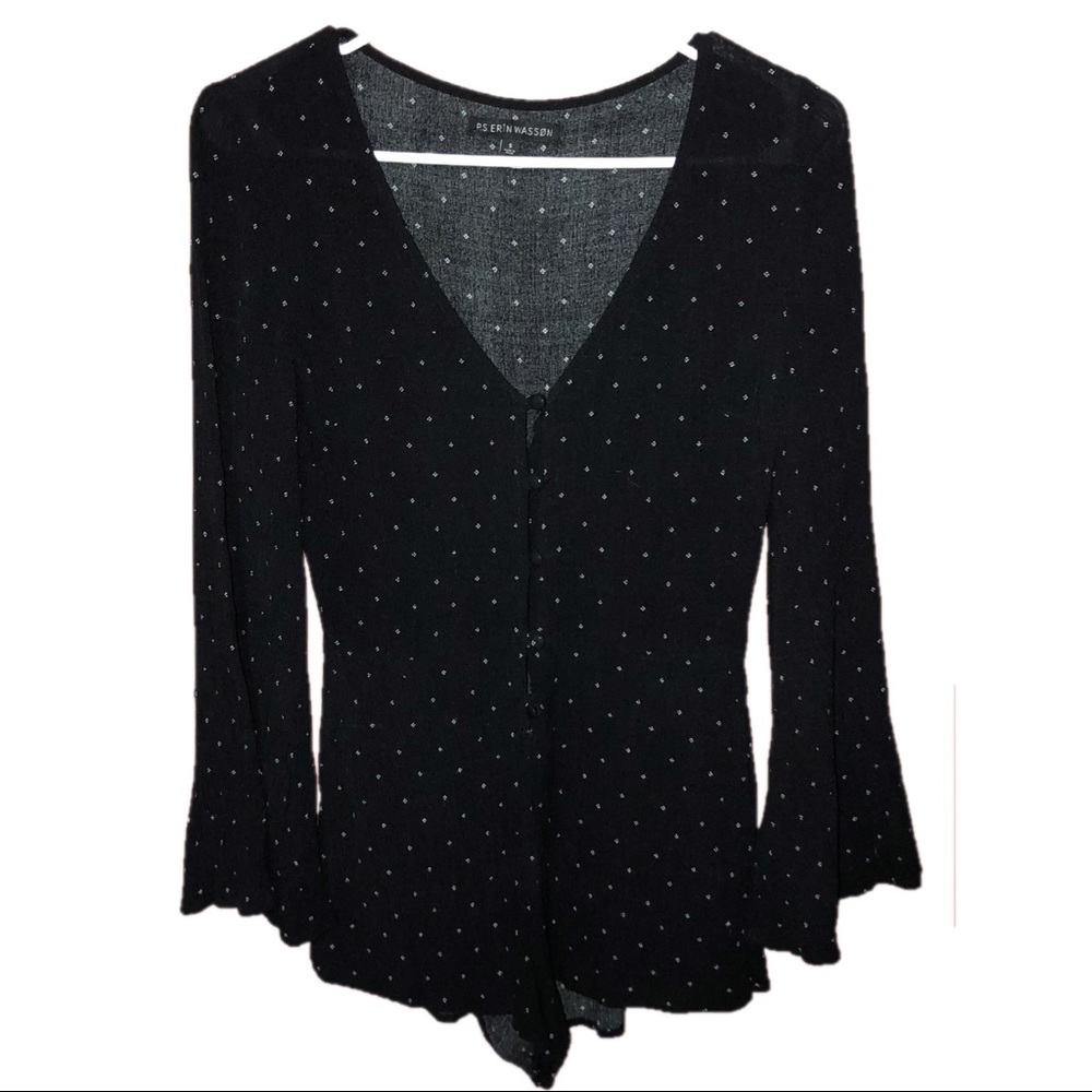 P.S. Erin Wasson | Black Romper